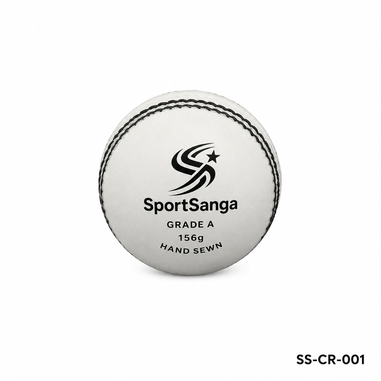 leather cricket match ball