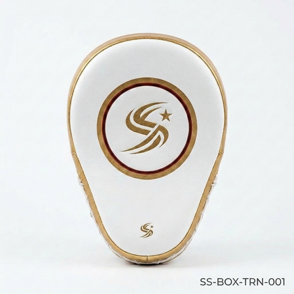 SportSanga compact micro target speed mitts for precision and reflex boxing drills.