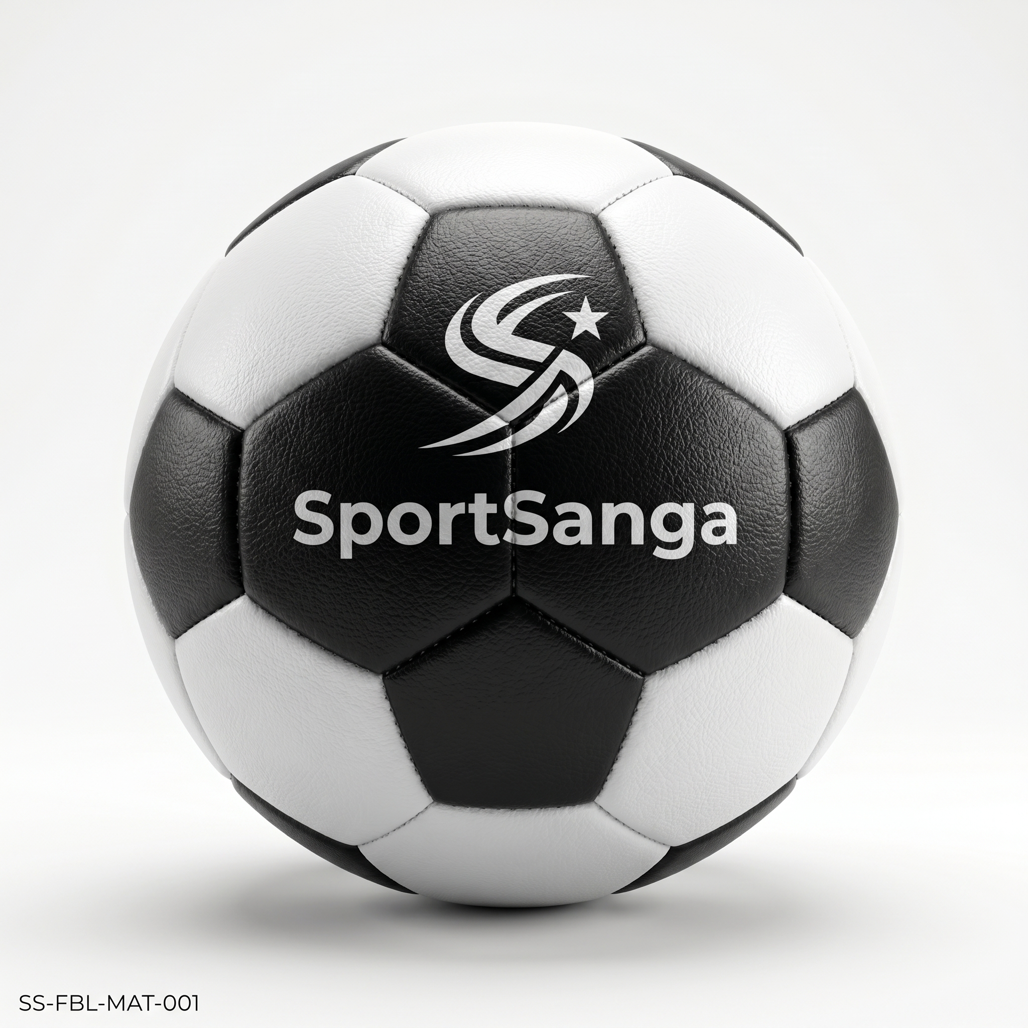 SportSanga Pro Match professional hand-stitched football for competitive matches.