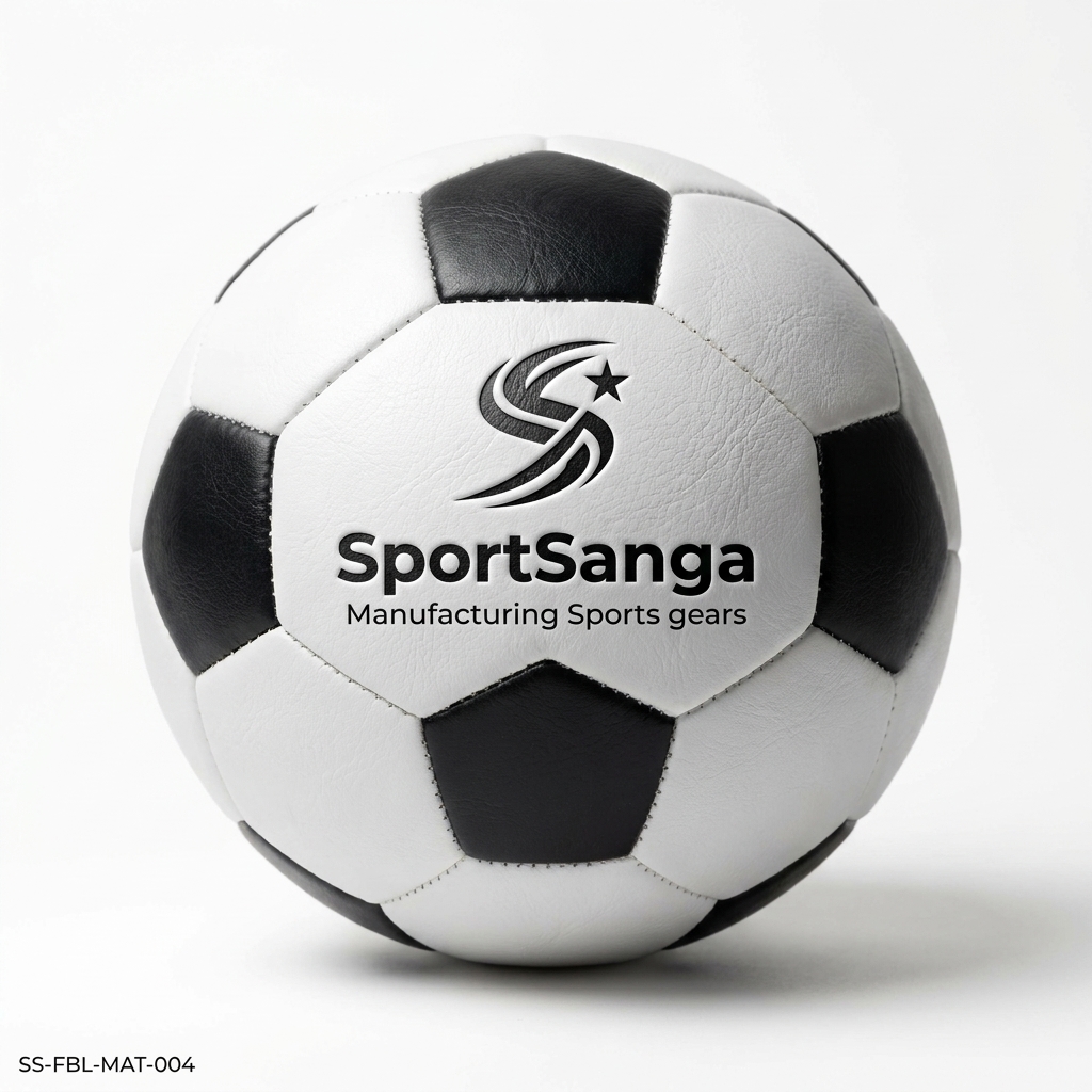 SportSanga Pro Match professional hand-stitched football for competitive matches.